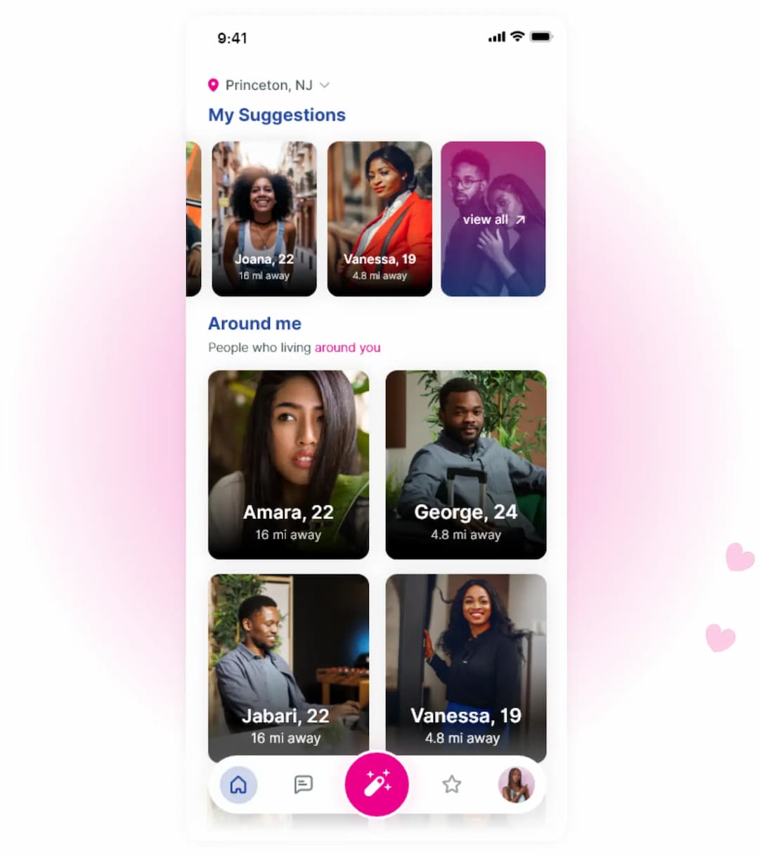 Naiija Sign Up Screen