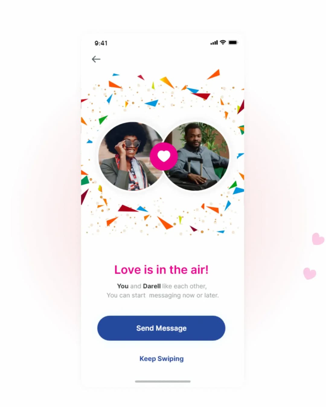 Naiija Sign Up Screen